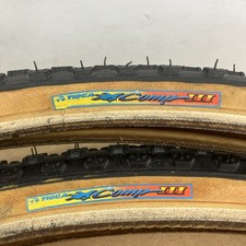 Vintage BMX Tioga Mitsubishi Comp III Rainbow Silver Star 20 x 1-3/8 Black picture