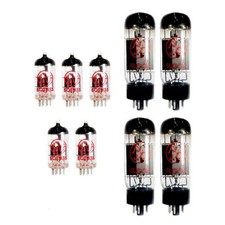JJ Tesla Premium Tube Complement Set for Peavey 5150 Guitar Amp Amplifier NEW picture