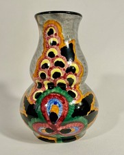 Gobelin Art Deco Gourd Vase by EVA ZEISEL  Schramberg Germany ca 1928-1930 picture