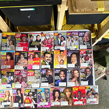 JET Magazine Lot, Multiple Issues, Black Americana Michael Jordan Halle Berry picture