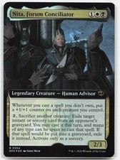 Nita, Forum Conciliator (Extended Art) 354 R FOIL Secrets of Strixhaven MTG LP picture
