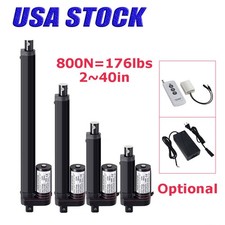 800N 12V Linear Actuator Motor Fast Speed 20mm/s Stroke 2