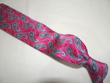 NWOT J.Z. Richards Men's Pink Paisley Necktie Tie L 59 W 3.3/8 NEW picture