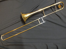 Vintage Conn 1948 Trombone 4H Artist Elkhart Indiana with Two Mouthpieces picture