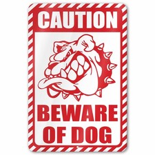 Caution Beware of Dog Sign picture