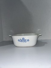 Vtg 1961-1966 Corning Ware Blue Cornflower P-1 1/2-B Casserole Dish 1 1/2 Qt. picture