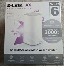 D-Link AX Scalable Mesh Wi-Fi 6 Router AX1800 DIR - LX1870 NEW SEALED picture