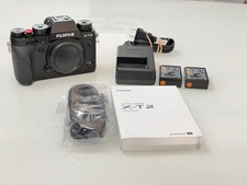 Fujifilm Fuji X-T2 XT2 24.3MP Mirrorless Digital Camera Body Only Black picture