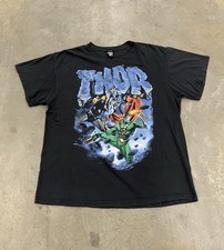 Marvel Mad Engine Shirt Vintage Thor Y2k 2000s Size XL picture