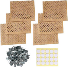 6Pcs 2.75X2.36 Inch Large Wooden Candle Wicks with Metal Bases for Candle Making picture
