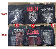 NEW - Immolation Band The Godless IV 2026 Tour Merch Shirt Pick 1 style design picture