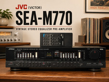 JVC (VICTOR) SEA-M770 🌈RaRe🌈 Vintage Stereo Equalizer Pre-Amplifier picture