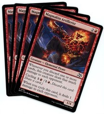 x4 Magmakin Artillerist - Aetherdrift - MTG - NM/M picture