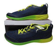 NWB Vionic Python 335/VS025 Navy / Yellow Running Shoes Sneakers Women Sz 12 #41 picture