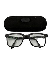 Men's  SEE EYEWEAR Eyeglass  Frames & Case Only BLACK 0542  Italy Frame 145 picture