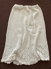 Retro Hand Knitted Skirt Bulgarian Communist Era picture