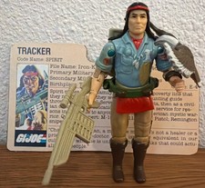 Complete Really Nice Vintage 1984 GI Joe Spirit Tracker Complete W/ Filecard picture