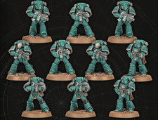 Warhammer 30K - MKIV Tactical Squad x10 Models - 2026 Sculpt - NOS - No box picture