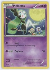 Meloetta BW68 Black & White Regular NM picture