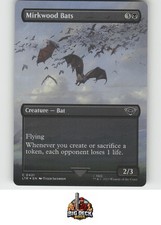 Mirkwood Bats (Borderless) Lord of the Rings: Tales Middle-earth Foil MTG NM/M picture