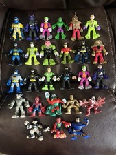 Fisher Price Imaginext Mixed Lot Of 26 Figures Batman Joker Marvel Spider-Man picture