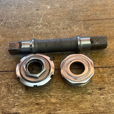 Vintage Stronglight Marque Deposee French Bottom Bracket 118 mm No Bearings picture