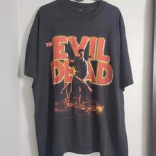 Vintage 2001 The Evil Dead Black Gift Fan Unisex Shirt Men Women S-5XL picture