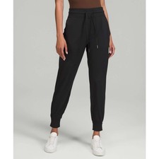 Lululemon Ready to Rulu High Rise Jogger Pants Size 6 Black Athleisure Lounge picture