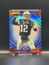 2013 Topps Finest Tom Brady /99 Blue Refractor #40 picture