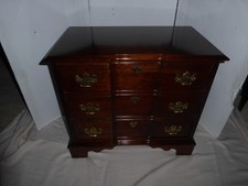 PENNSYLVANIA HOUSE Solid Dark Cherry 3-Drawer Bachelor's Chest Nightstand picture