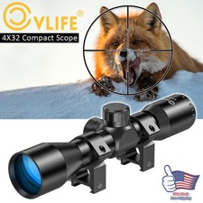 Compact 4X32 Compact Scope Rascal .22 / A|R / Crossbow Airsoft Gun Scope + Mount picture