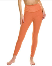 Lole Women's Burst Ankle Legging In Orange-Different Size picture
