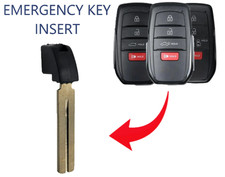 2016 - 2024 Toyota Emergency Uncut Blade Key TOY 51 69515-33120 / 69515-K0020 10 picture