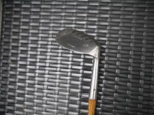 HTF Antique Vintage Hickory Shaft Spalding Rake Sole Niblick picture