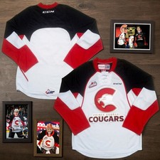 RARE 2015-16 Prince George Cougars CCM WHL CHL Hockey Jersey — Size S picture
