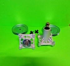 2 DECK SPINDLE PULLEY KIT FITS CRAFTSMAN 42