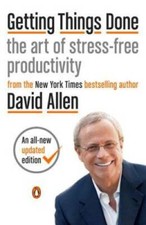 Getting Things Done: The Art of Stress-Free Productivity - Paperback - VERY GOOD picture