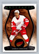 2023-24 Upper Deck Artifacts Chris Chelios Polychrome #/65 #159 picture