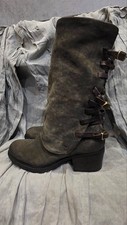 Airstep AS 98 Costello Boots🚨i pay import tax 🚨khaki biker boots  Size 38 picture