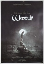 Werwulf - original DS movie poster D/S 27x40 MINT Robert Eggers , Depp werewolf picture