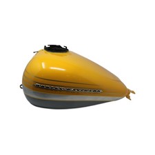 61386-09DAF NEW OEM 2009 HARLEY-DAVIDSON CVO FLTRSE3 GAS TANK YELLOW PEARL CHARC picture