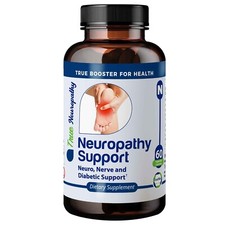 TrueMed Neuropathy Support Nerve, Foot Pain Vitamin D3, Supplement 60 Capsules picture