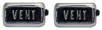 1968 Late C3 Corvette Vent Control Knob Non Air Conditioning picture
