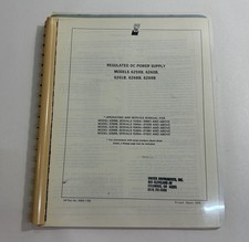 HP 6259B 6260B 6261B 6268B 6269B Operating & Service Manual Serialized Manual picture