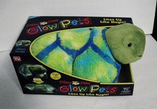 Pillow Pets Glow Pets Turtle Plush Pillow Bright LED Lights Large 12