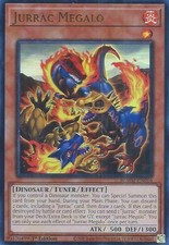YUGIOH 1x Jurrac Megalo Ultra Rare BLMM-EN016 NM picture
