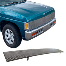 Fits 1986-1997 Nissan Hardbody Pickup Chrome Upper Billet Grille Grill Insert picture