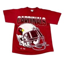 Remake 90s Arizona Cardinals Helmet T-Shirt Retro style S-5XL HN7821 picture