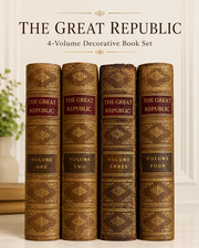 The Great Republic 1902 Great Masters, Exquisite Bindings, very RARE picture