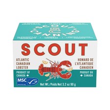 SCOUT Atlantic Canadian Lobster MSC Certified Seafood 90g Tin Pack of 1 picture